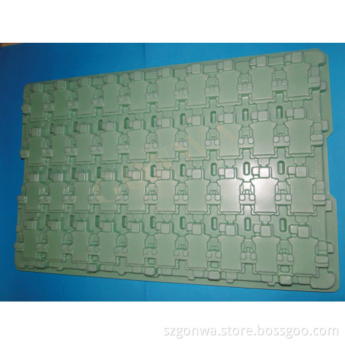 Green PS Plastic Tray with High Quality